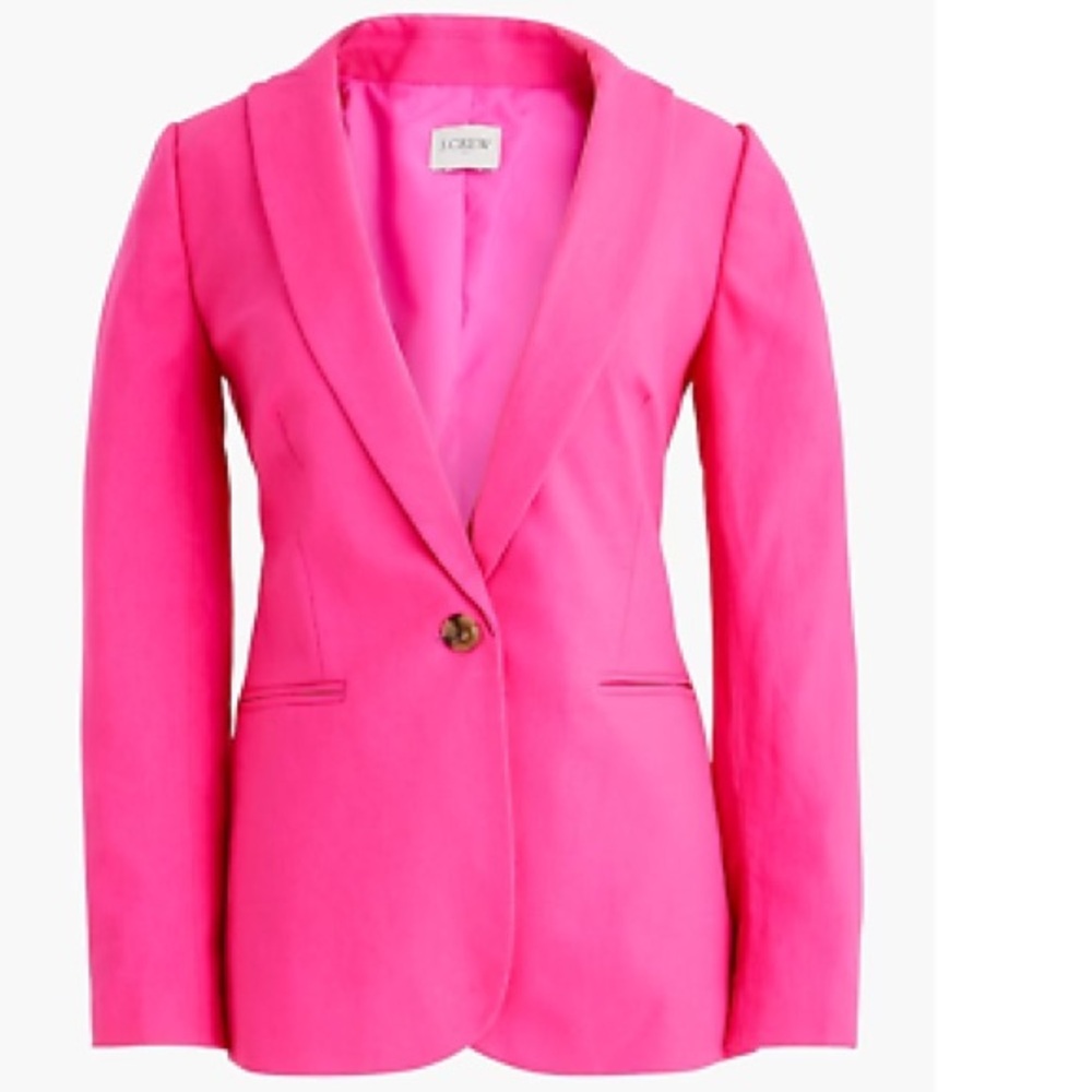J. Crew Factory Linen Blazer Size 8